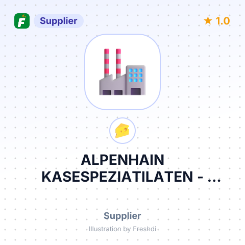 ALPENHAIN KASESPEZIATILATEN – summary card, no photo uploaded yet