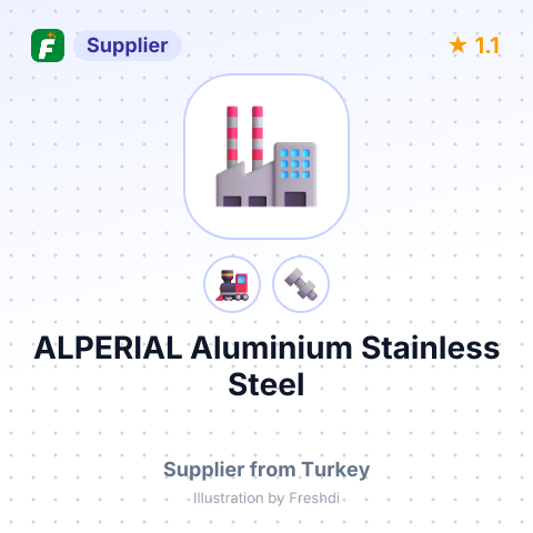 ALPERIAL Aluminium Stainless Steel – summary card, no photo uploaded yet