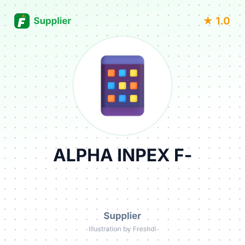 ALPHA INPEX F- – summary card, no photo uploaded yet