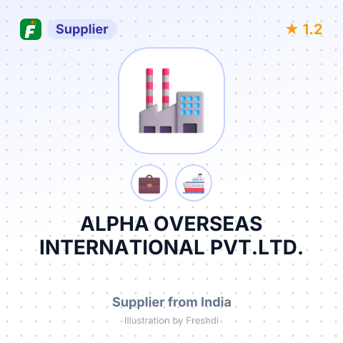 ALPHA OVERSEAS INTERNATIONAL PVT.LTD. – summary card, no photo uploaded yet