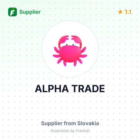 ALPHA TRADE – summary card, no photo uploaded yet