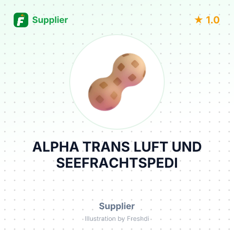 ALPHA TRANS LUFT UND SEEFRACHTSPEDI – summary card, no photo uploaded yet