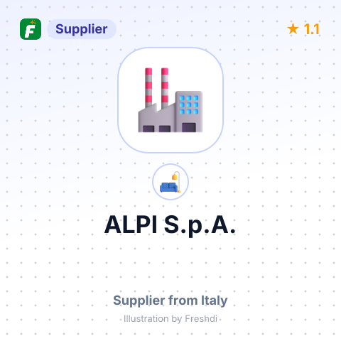 ALPI S.p.A. – summary card, no photo uploaded yet