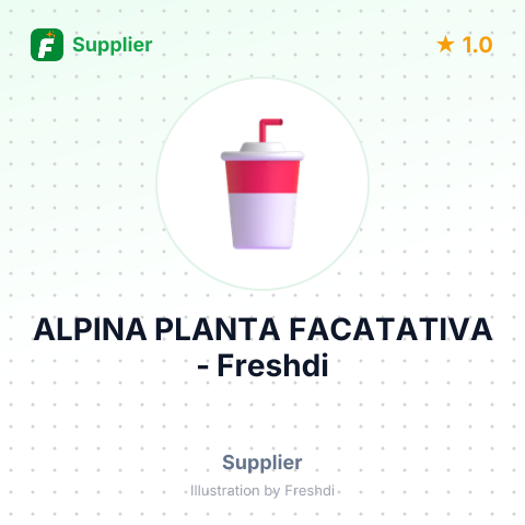 ALPINA PLANTA FACATATIVA – summary card, no photo uploaded yet