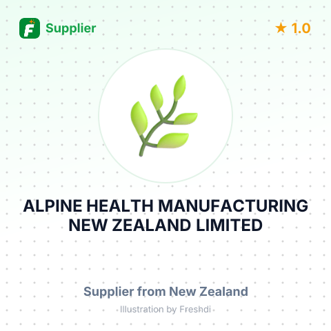 ALPINE HEALTH MANUFACTURING NEW ZEALAND LIMITED – summary card, no photo uploaded yet
