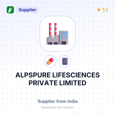 ALPSPURE LIFESCIENCES PRIVATE LIMITED – summary card, no photo uploaded yet