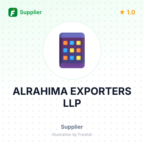 ALRAHIMA EXPORTERS LLP – summary card, no photo uploaded yet