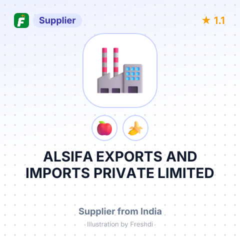 ALSIFA EXPORTS AND IMPORTS PRIVATE LIMITED – summary card, no photo uploaded yet
