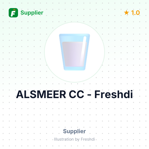 ALSMEER CC – summary card, no photo uploaded yet