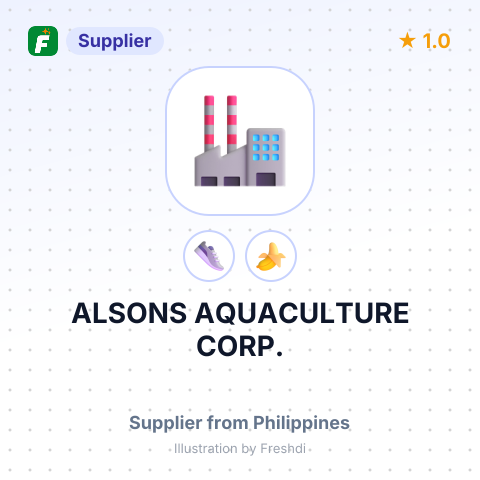 ALSONS AQUACULTURE CORP. – summary card, no photo uploaded yet