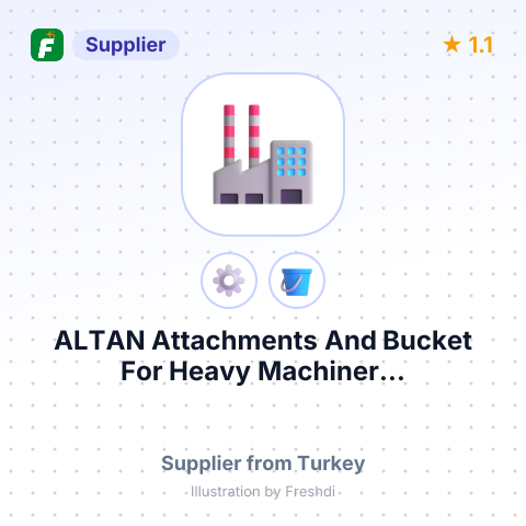 ALTAN Attachments And Bucket For Heavy Machiner... – summary card, no photo uploaded yet