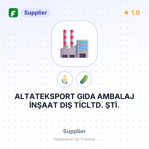 ALTATEKSPORT GIDA AMBALAJ İNŞAAT DIŞ TİCLTD. ŞTİ. – summary card, no photo uploaded yet
