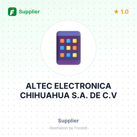 ALTEC ELECTRONICA CHIHUAHUA S.A. DE C.V – summary card, no photo uploaded yet