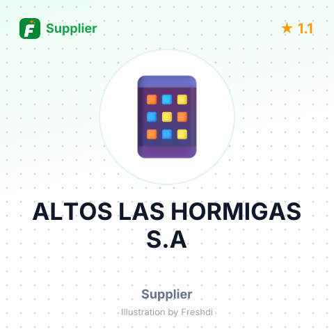 ALTOS LAS HORMIGAS S.A – summary card, no photo uploaded yet