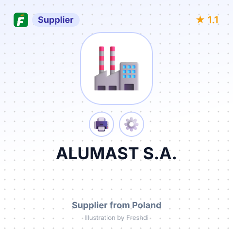 ALUMAST S.A. – summary card, no photo uploaded yet