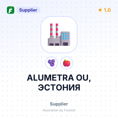 ALUMETRA OU, ЭСТОНИЯ – summary card, no photo uploaded yet