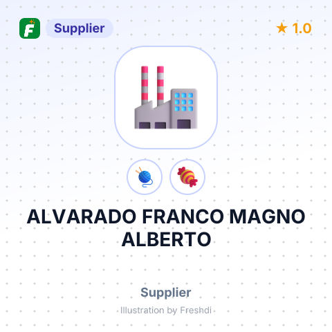 ALVARADO FRANCO MAGNO ALBERTO – summary card, no photo uploaded yet