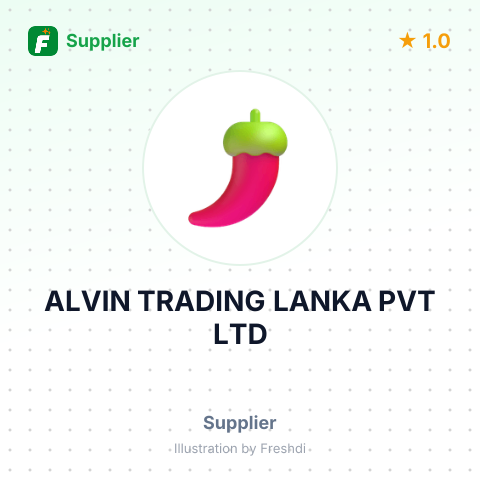 ALVIN TRADING LANKA PVT LTD – summary card, no photo uploaded yet