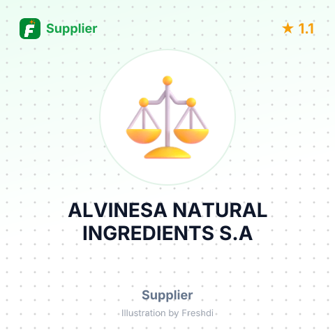 ALVINESA NATURAL INGREDIENTS S.A – summary card, no photo uploaded yet