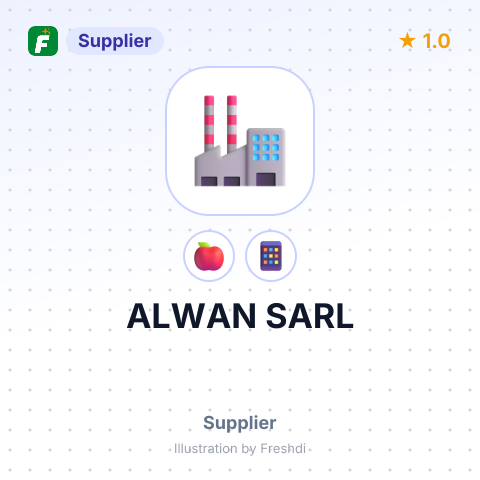 ALWAN SARL – summary card, no photo uploaded yet