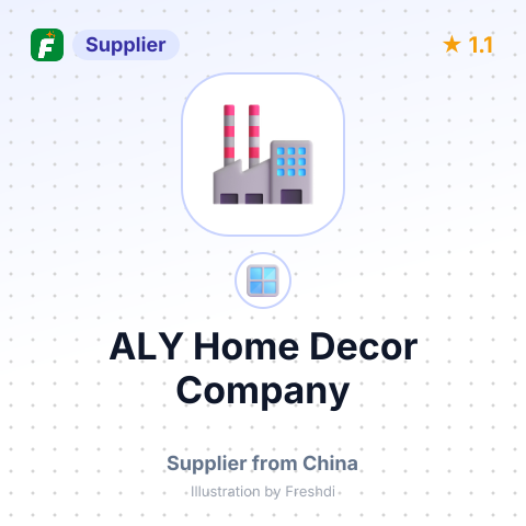 ALY Home Decor Company – summary card, no photo uploaded yet