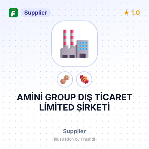 AMİNİ GROUP DIŞ TİCARET LİMİTED ŞİRKETİ – summary card, no photo uploaded yet