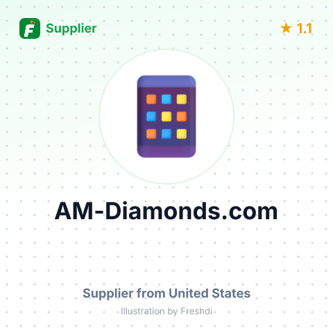 AM-Diamonds.com – summary card, no photo uploaded yet