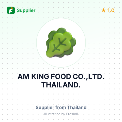 AM KING FOOD CO.,LTD. THAILAND. – summary card, no photo uploaded yet