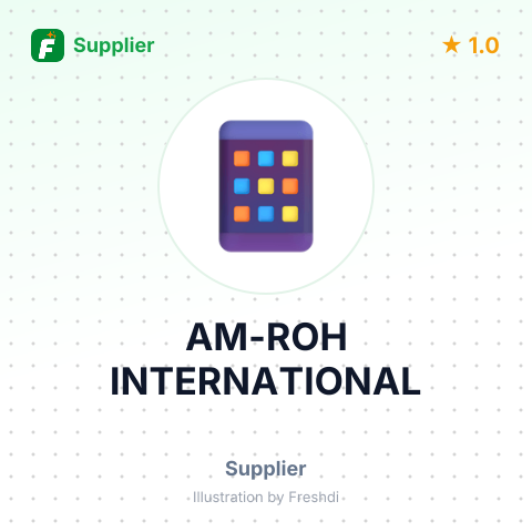 AM-ROH INTERNATIONAL – summary card, no photo uploaded yet