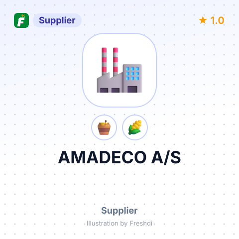 AMADECO A/S – summary card, no photo uploaded yet