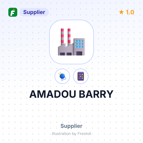 AMADOU BARRY – summary card, no photo uploaded yet