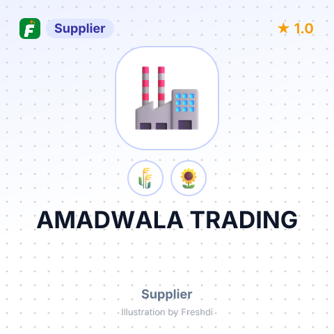AMADWALA TRADING – summary card, no photo uploaded yet