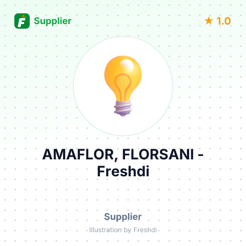 AMAFLOR, FLORSANI – summary card, no photo uploaded yet