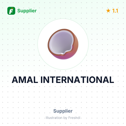 AMAL INTERNATIONAL – summary card, no photo uploaded yet