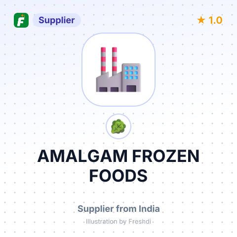 AMALGAM FROZEN FOODS – summary card, no photo uploaded yet