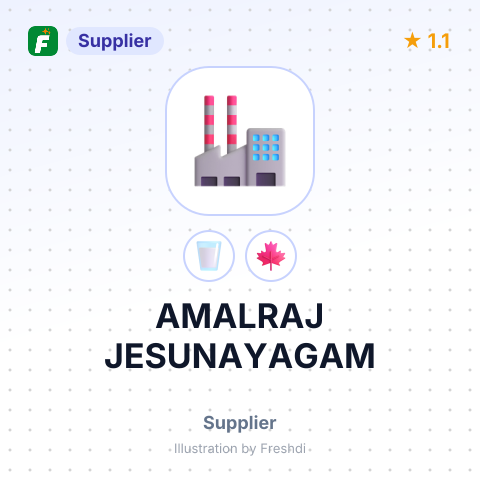 AMALRAJ JESUNAYAGAM – summary card, no photo uploaded yet