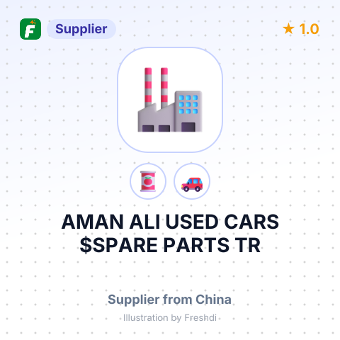 AMAN ALI USED CARS $SPARE PARTS TR – summary card, no photo uploaded yet