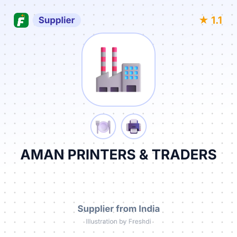 AMAN PRINTERS & TRADERS – summary card, no photo uploaded yet