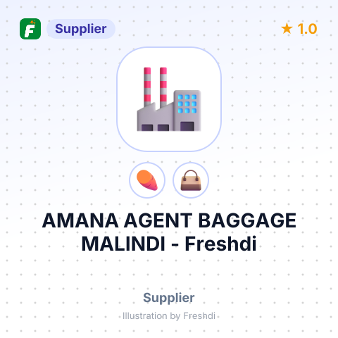 AMANA AGENT BAGGAGE MALINDI – summary card, no photo uploaded yet