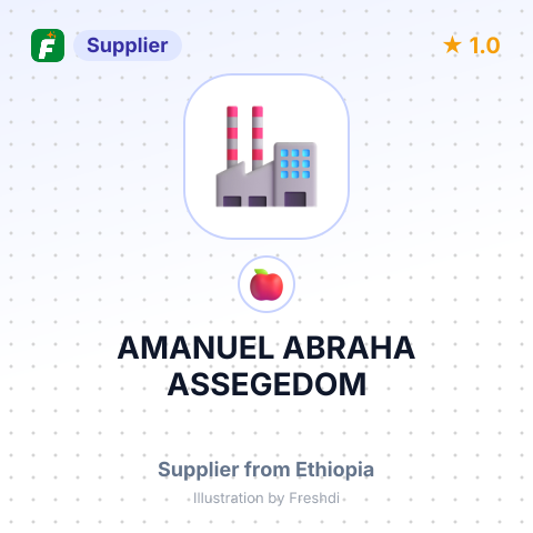 AMANUEL ABRAHA ASSEGEDOM – summary card, no photo uploaded yet