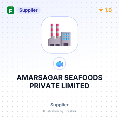 AMARSAGAR SEAFOODS PRIVATE LIMITED – summary card, no photo uploaded yet