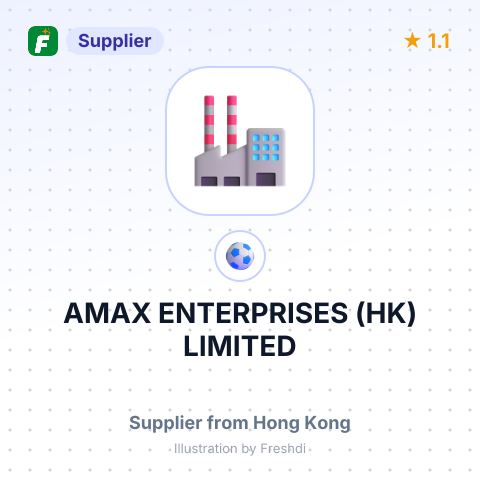 AMAX ENTERPRISES (HK) LIMITED – summary card, no photo uploaded yet