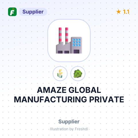 AMAZE GLOBAL MANUFACTURING PRIVATE – summary card, no photo uploaded yet