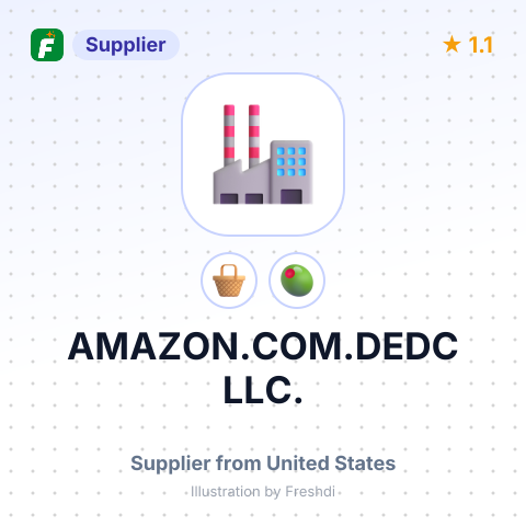 AMAZON.COM.DEDC LLC. – summary card, no photo uploaded yet