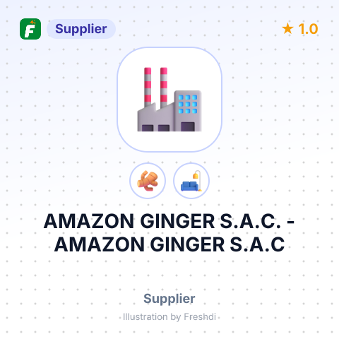 AMAZON GINGER S.A.C. - AMAZON GINGER S.A.C – summary card, no photo uploaded yet