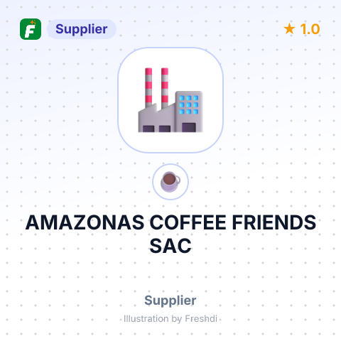 AMAZONAS COFFEE FRIENDS SAC – summary card, no photo uploaded yet