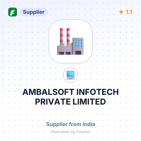 AMBALSOFT INFOTECH PRIVATE LIMITED – summary card, no photo uploaded yet