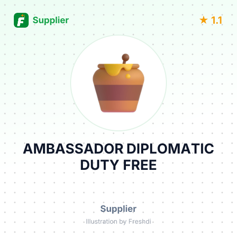 AMBASSADOR DIPLOMATIC DUTY FREE – summary card, no photo uploaded yet
