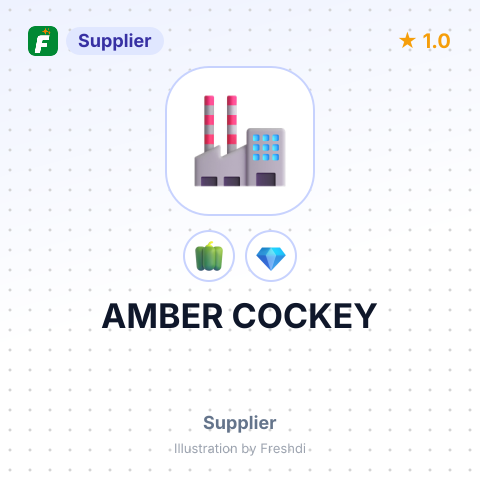 AMBER COCKEY – summary card, no photo uploaded yet
