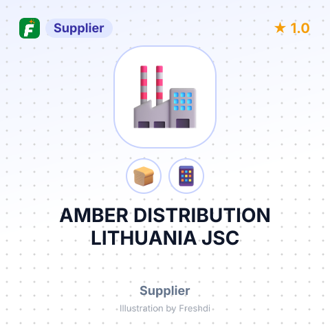 AMBER DISTRIBUTION LITHUANIA JSC – summary card, no photo uploaded yet
